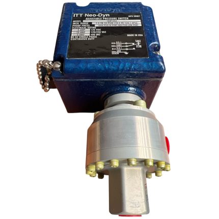 SWITCH DE PRESIÓN DIFERENCIAL, 125-480VAC, 1.5-18PSI