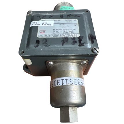 SWITCH DE PRESIÓN DIFERENCIAL, 125-250VAC, 0-40PSI