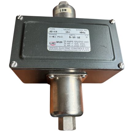 SWITCH DE PRESIÓN DIFERENCIAL, 125-250VAC, 0-40PSI