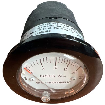 SWITCH DE PRESIÓN DIFERENCIAL, 24VDC/VAC, 30 PSI
