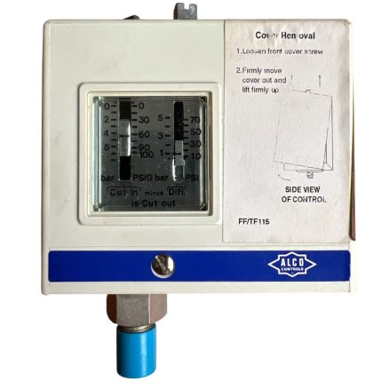 SWITCH DE PRESIÓN DIFERENCIAL, 230VAC, 0-100PSI