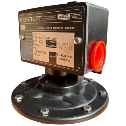 SWITCH DE PRESIÓN, 125-250VAC, 60IN DE H2O
