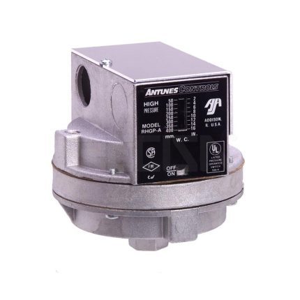 SWITCH DE PRESIÓN, 125-250VAC, 10-15IN W.C.