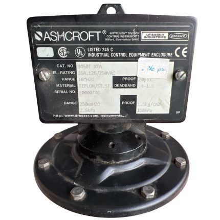 SWITCH DE PRESIÓN, 125-250VAC, 0-10PSI