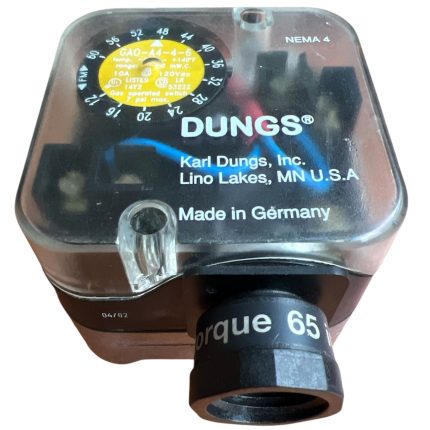 SWITCH DE PRESIÓN PARA AIRE Y GAS, 120VAC, 12-60IN W.C.