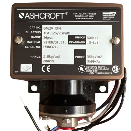 SWITCH DE PREISÓN, 125-250VAC, 0-30PSI