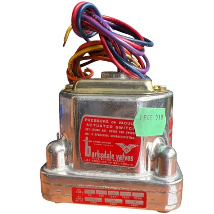 SWITCH DE PRESIÓN, 125-250VAC, 0.5-80PSI