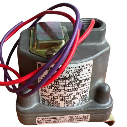SWITCH DE PRSIÓN, 125-480VAC, 0.5-80PSI