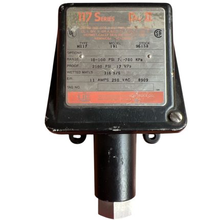 SWITCH DE PRESIÓN, 250VAC, 10-100PSI