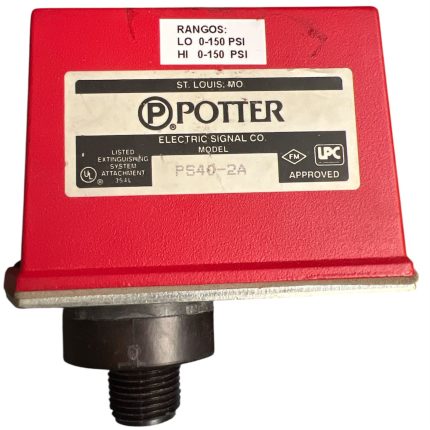 SWITCH DE PRESIÓN, 125-250VAC, 0-150PSI