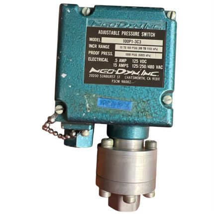 SWITCH DE PRESIÓN, 125-480VAC/125VDC, 10-1610PSI