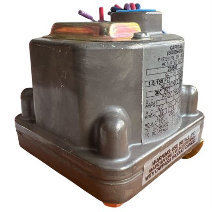 SWITCH DE PRESIÓN, 125-480VAC, 1.5-150PSI