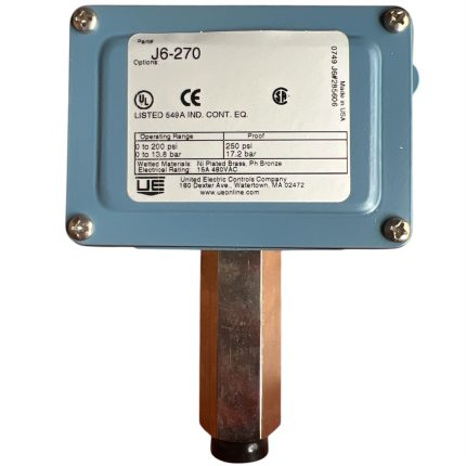 SWITCH DE PRESIÓN, 15-480VAC, 0-200PSI