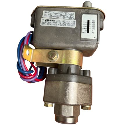 SWITCH DE PRESIÓN, 125-600VAC/125-250VDC, 0-400PSI