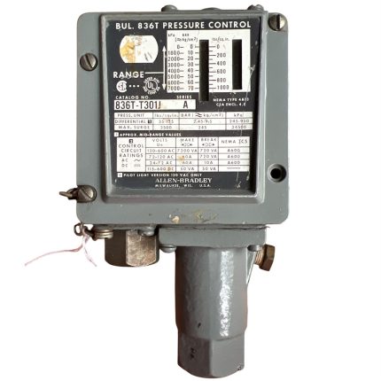 SWITCH DIFERENCIAL DE PRESIÓN, 120VAC, 71-1015PSI