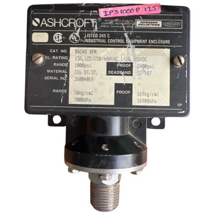 SWITCH DE PRESIÓN, 125-480VAC,