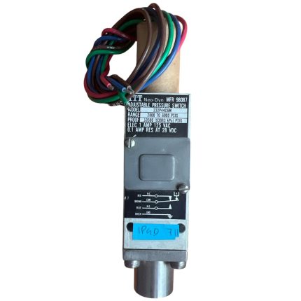 SWITCH DE PRESIÓN, 125VAC/28VDC, 2800-6000PSI