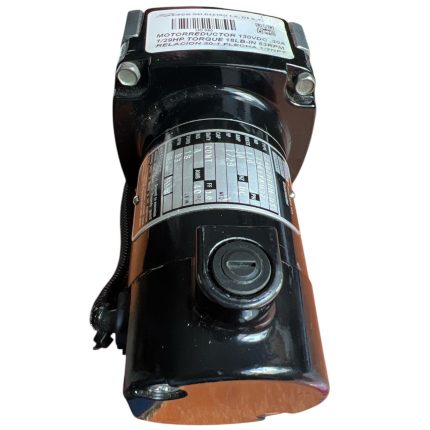 MOTORREDUCTOR, 130VDC, 0.30A, 1/29HP, 83RPM