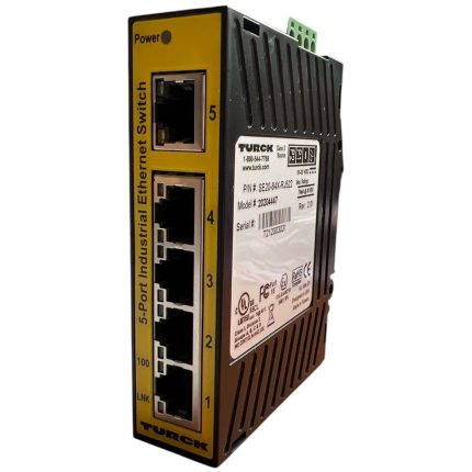 CONMUTADOR DE ETHERNET, VOLTAJE 24 VDC, ALMACENAMIENTO Y RETRANSMISIÓN DE DATOS