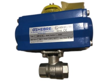 ACTUADOR NEUMÁTICO, PRESIÓN MÁX. 116PSI, CON VÁLVULA DE ACERO INOXIDABLE