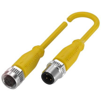 CABLE CONECTOR M12, CONECTORE MACHO/HEMBRA 4 PINES