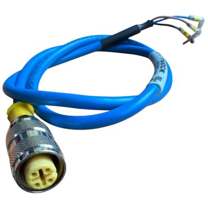 CONECTOR RECTO M12, 4 PINES, HEMBRA