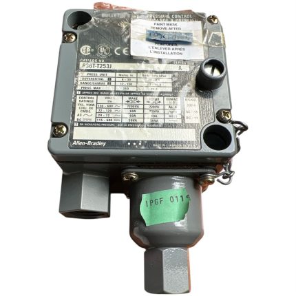 SWITCH DE PRESIÓN, ALIMENTACIÓN 120VAC, PRESIÓN 12-150PSI