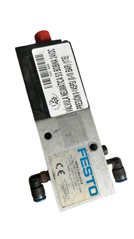 VALVULA NEUMATICA 5/3 BOBINA 24VCD 0-10BAR