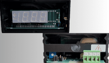 Panel Digital de Proceso, 4 - 20 mA, 0 - 10 VDC