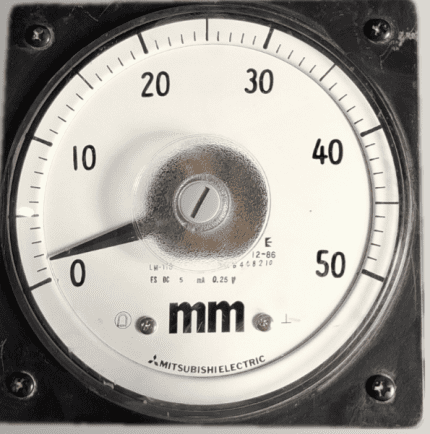 INDICADOR DE DISTANCIA, FS DC 5 mA 0.25 V, LM-110 , JIS C1102, CLASS 1.5