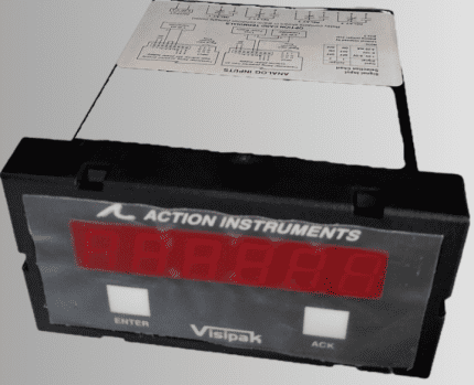 PANEL DIGITAL DE PROCESOS,  OUTPUT TERMINALS : 4-20 mA - 35VDC, T.CONECCION (P+,P-, S+,S-) : 20mA - 24VDC,  POWER : 115VAC- 230VAC - 50/60 Hz, 10 VA MAX