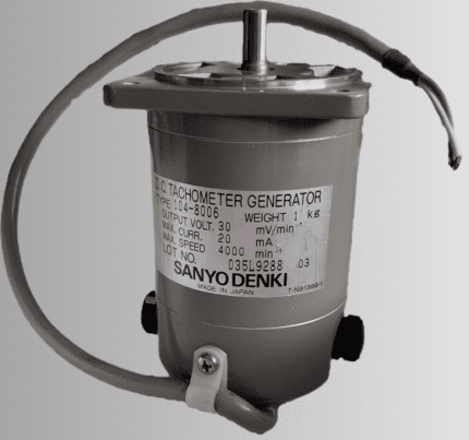 TACOGENERADOR D. C.  30V / 1000 RPM, 2OMA MAX CURR, 4000 RPM MAX SPEED